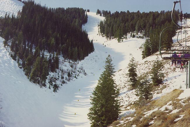 River Run from the chairlift